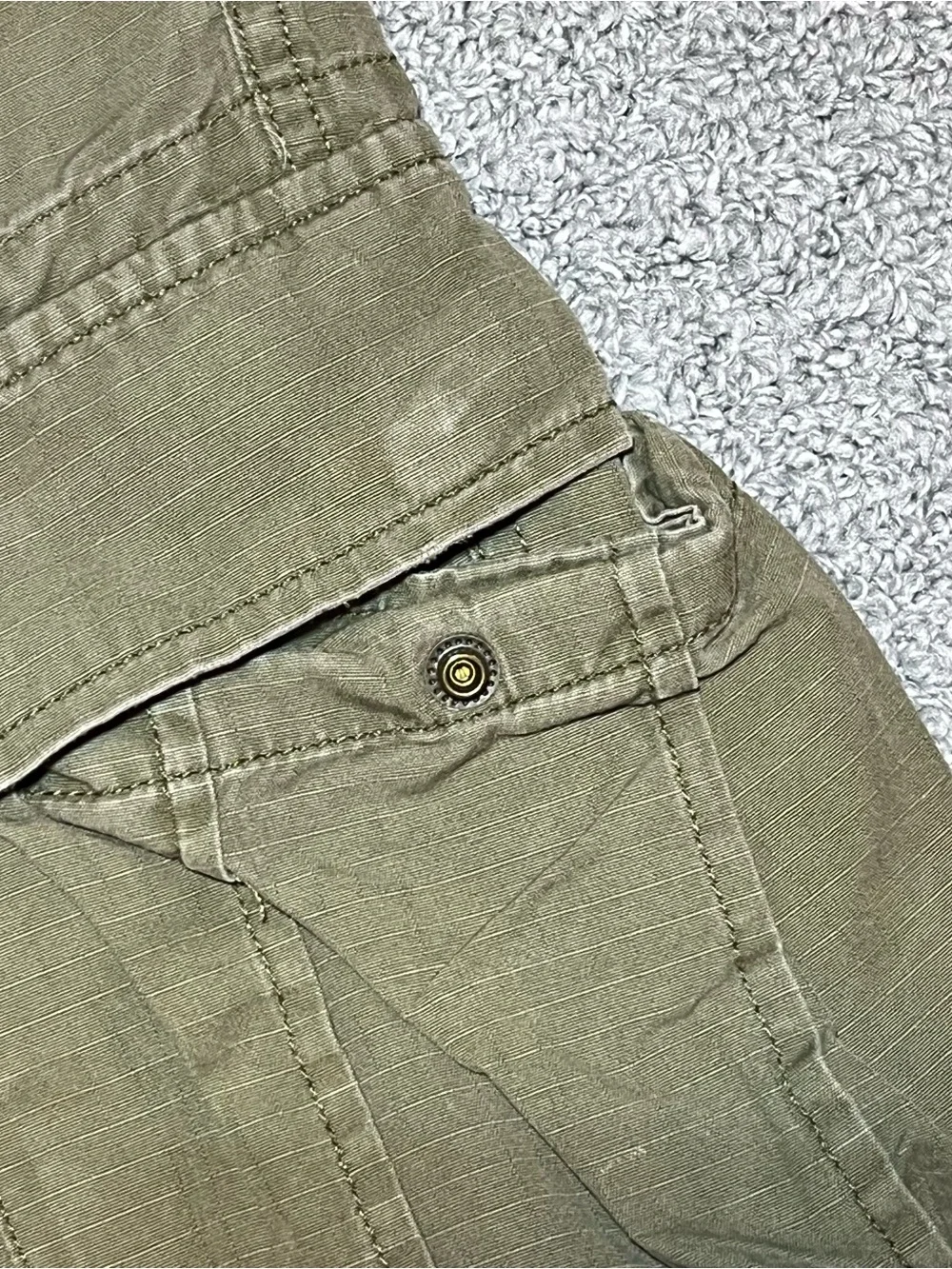 Polo Ralph Lauren Utility Surplus Ripstop Cargo Pants Mens 32X30 Green Slim Fit